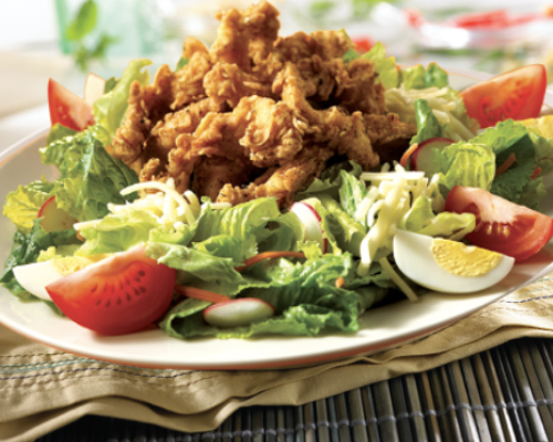 Cajun Fried Chicken Salad (dinner size) - Fridays 